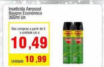 Spani Atacadista Inseticida aerossol baygon econômico oferta