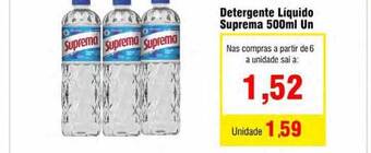 Spani Atacadista Detergente líquido suprema oferta