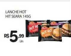 Supermercado Vitorino Lanche hot hit seara oferta
