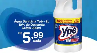 Água sanitária ypê
