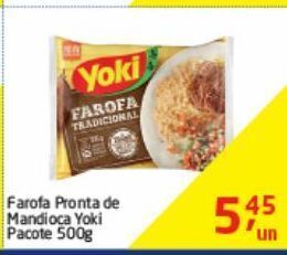 Tenda Atacado Farofa pronta yoki 500g oferta