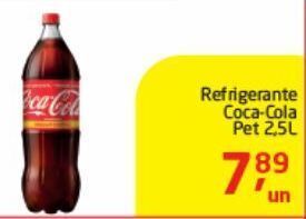 Tenda Atacado Refrigerante coca-cola 2.5l oferta