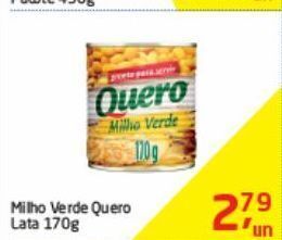 Tenda Atacado Milho verde quero lata 170g oferta