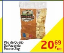 Tenda Atacado Pão de queijo da fazenda 2kg oferta