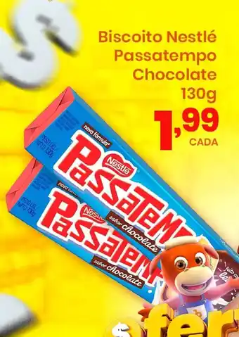 Supermercado Bergamini Biscoito Nestle Passatempo Chocolate 130g oferta