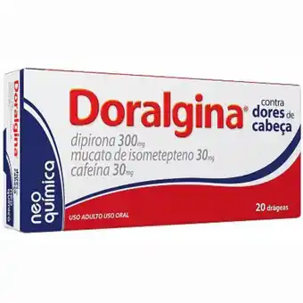 Farmácia Santa Lúcia Doralgina - com 20 drágeas oferta