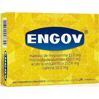 Farmácia Santa Lúcia Engov - com 24 comprimidos oferta