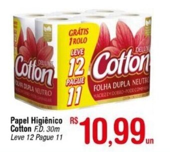 Fort Atacadista Papel Higiénico Cotton oferta