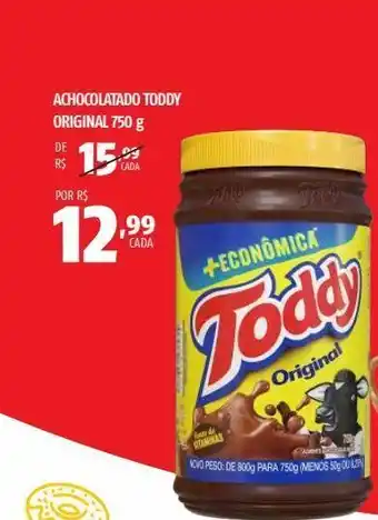 OXXO Achocolatado toddy original 750 g oferta