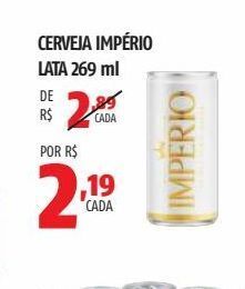 OXXO Cerveja império lata 269 ml oferta