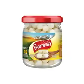 Rede Compras Cebolinha em conserva pramesa vidro 100g oferta