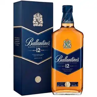 Whisky ballantines 12 anos 1lt