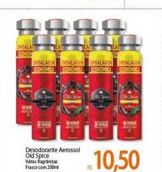 Atacadão Desodorante aerossol old spice oferta