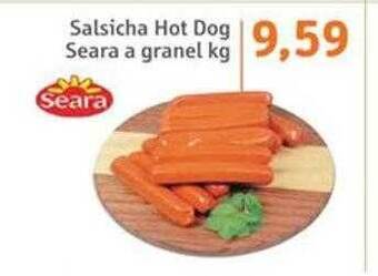Salsicha hot dog seara a granel