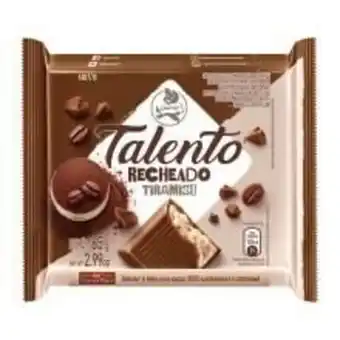 Chocolate garoto talento tiramisu 85g