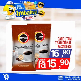 Cafe Utam Tradicional pacote 500g