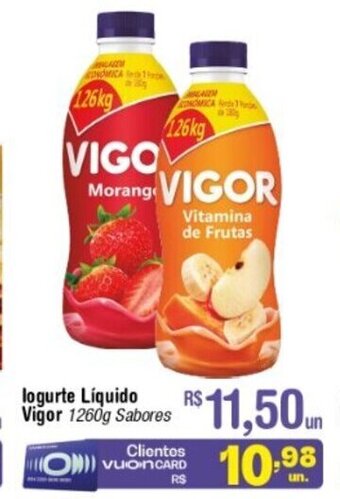 Fort Atacadista Iogurte liquido Vigor 1260g oferta