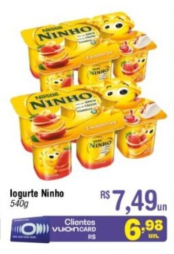 Fort Atacadista Iogurte Ninho 540g oferta