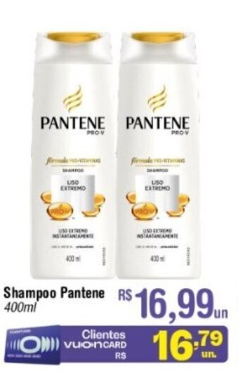Fort Atacadista Shampoo Pantene 400ml oferta