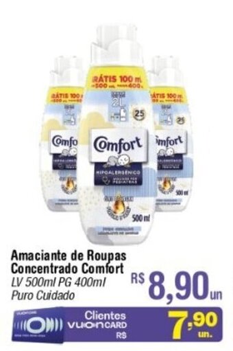 Fort Atacadista Amaciante de roupas concentrado Comfort oferta