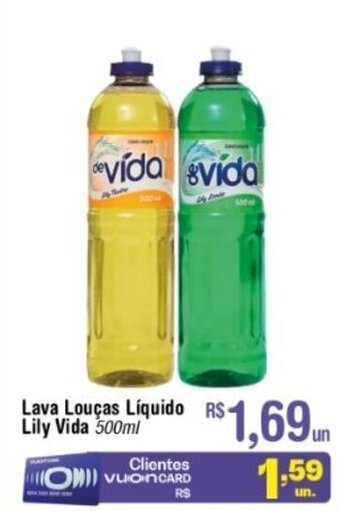 Lava loucas Liquido Lily vida 500ml