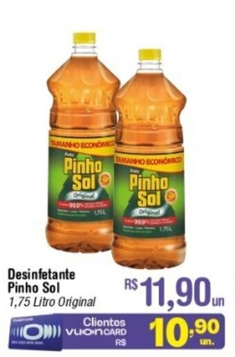Fort Atacadista Desinfetante Pinho Sol 1.75L oferta