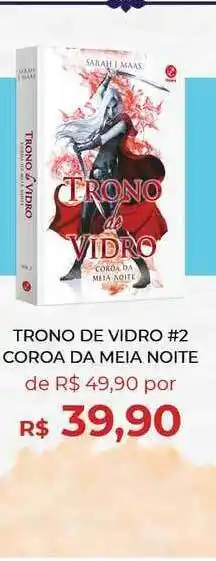 Trono De Vidro #2 Coroa Da Meia Noite Sarah L. Maas