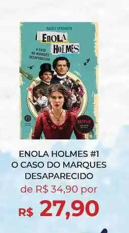 Enola Holmes #1 Ocaso Do Marques Desaparecido