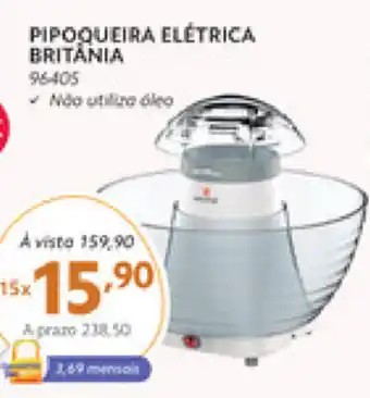 Pipoqueira Eletrica Britania