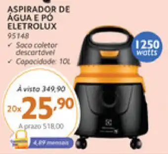 Benoit Aspirador de Agua e Po Eletrolux 1250watts oferta