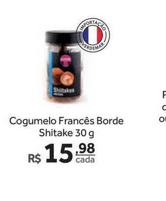 Cogumelo Francês Borde Shitake 30g