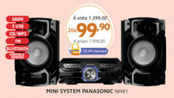 Benoit Mini System Panasonic oferta
