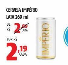 OXXO Cerveja império lata 269 ml oferta