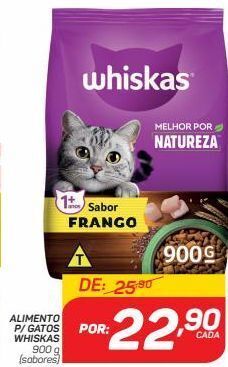 GBarbosa Alimento para gatos whiskas 900g oferta