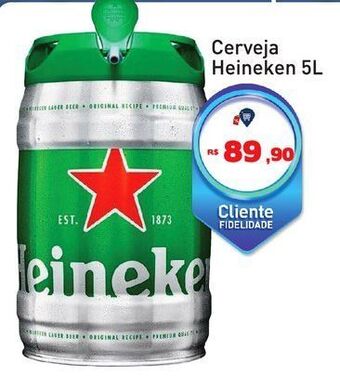 Tonin Superatacado Cerveja heineken 5l oferta