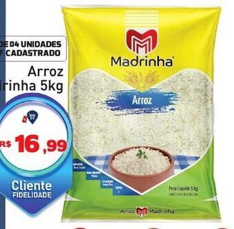 Tonin Superatacado Arroz madrinha 5kg oferta