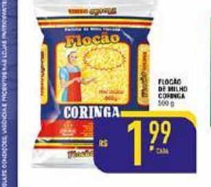 Mercantil Rodrigues Floçao de milho coringa oferta