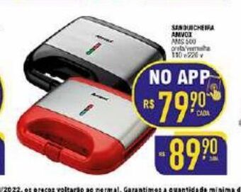 Mercantil Rodrigues Sanduicheira amvox oferta