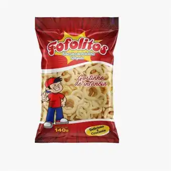 São Roque Supermercados Biscoito de polvilho fofolitos 140g oferta