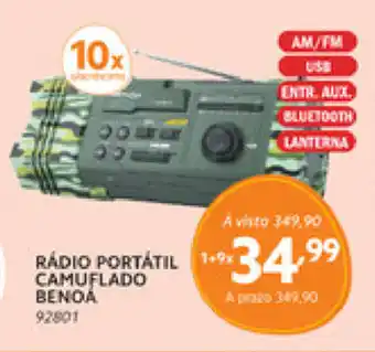 Radio Portatil Camuflado Benoa