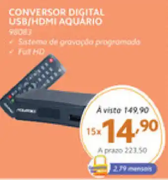 Benoit Conversor Digital USB/HDMI Aquario oferta