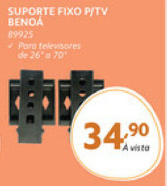 Benoit Suporte Fixo P/TV Benoa oferta
