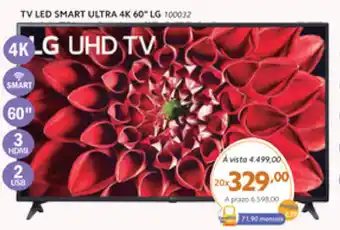 Benoit TV LED Smart Ultra 4K 60" LG oferta