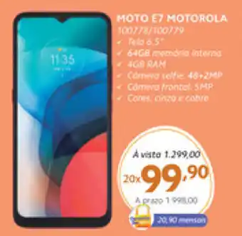Benoit Moto E7 Motorola oferta