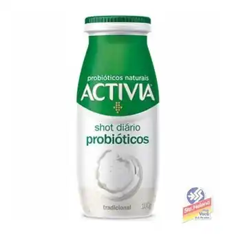 Supermercados Santa Helena Leite ferm activia shot trad 100g oferta