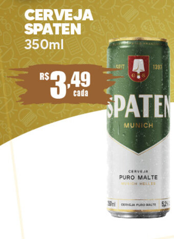 Supermercado Precito Cerveja Spaten 350ml oferta