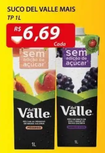 Assaí Atacadista Suco Del Valle Mais 1L oferta