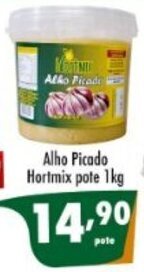 Vencedor Atacadista Alho Picado Hortmis pote kg oferta