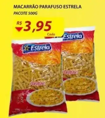 Assaí Atacadista Macarrao Parafuso Estrela 500g oferta