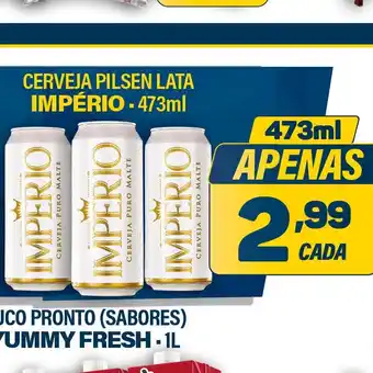 Dom Atacadista Cerveja império oferta